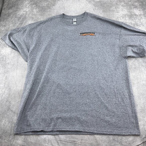 Gildan  TShirt Adult 2XLarge Gray HARLEY‎ DAVIDSON THUNDER 1 SHARON PA Dry Blend - Picture 3 of 10